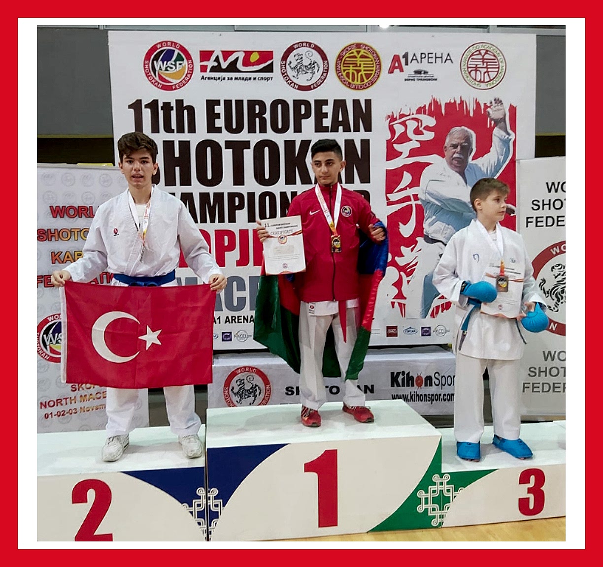 11.WSF Avrupa Karate Şampiyonası gorseli