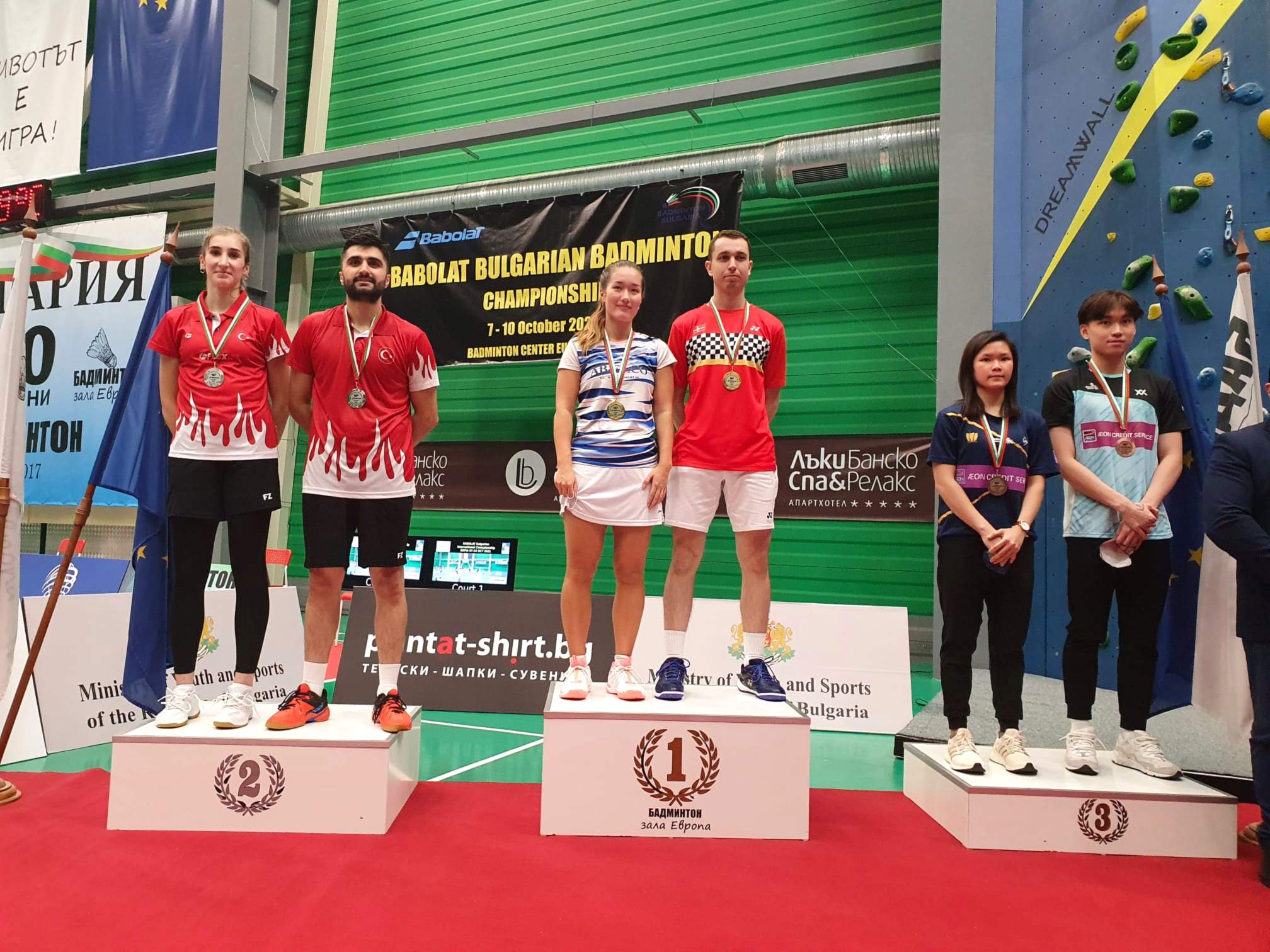 Babolat Bulgaristan Badminton Şampiyona 'sın da İki Gümüş Birden. gorseli