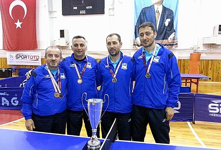 Türk Telekom Ankara Spor Masa Tenisi Takımı Süper Lig 3.sü oldu... gorseli
