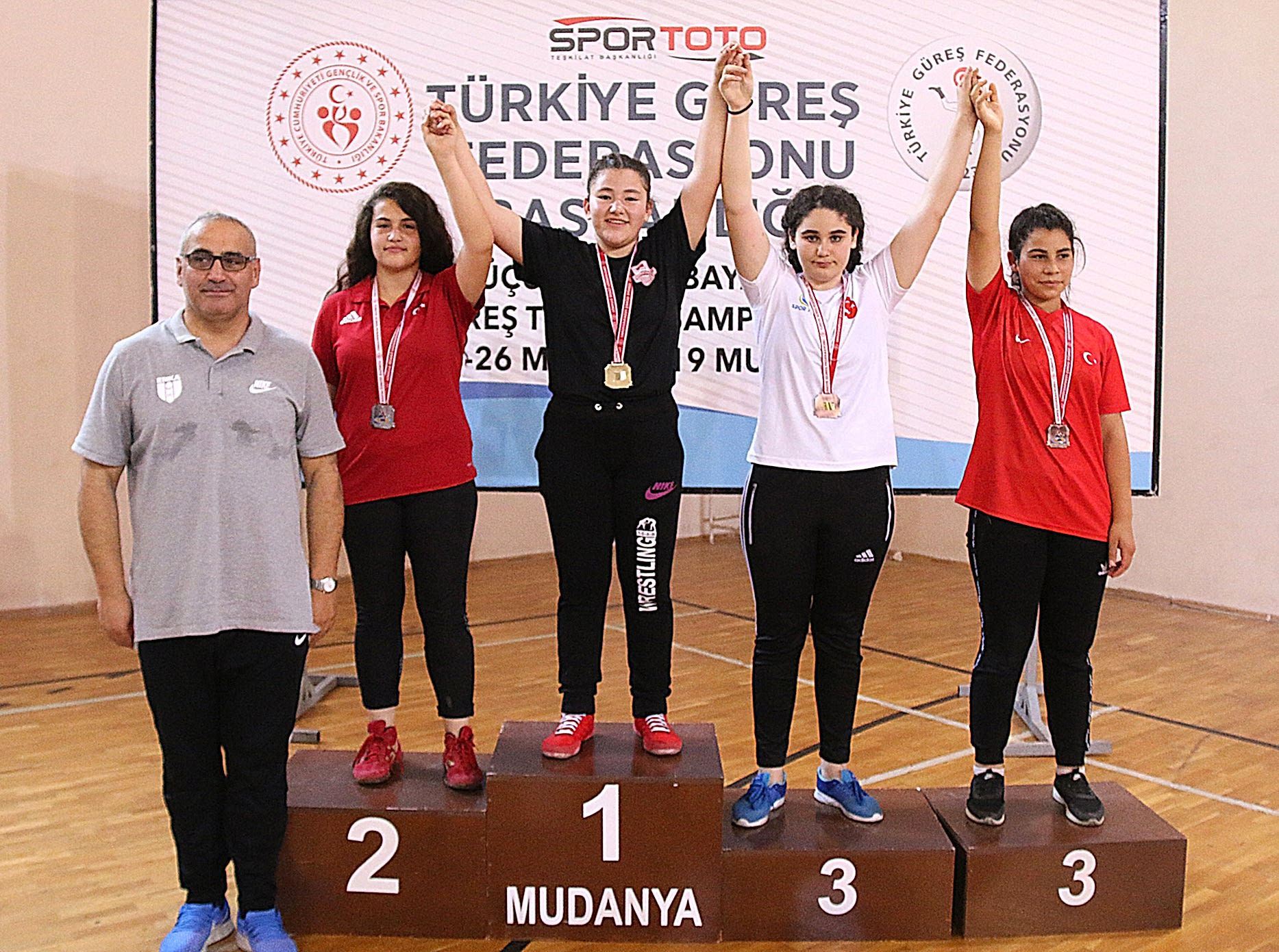  Küçük Yıldız Kadınlar Türkiye Güreş Şampiyonası gorseli