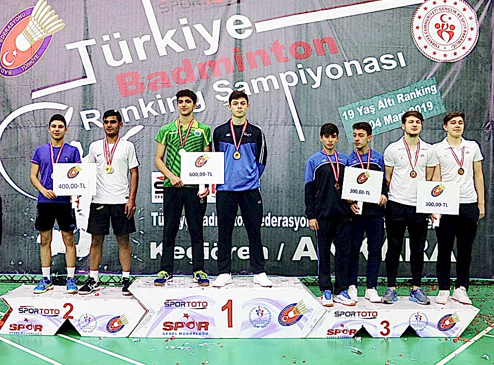 Türkiye Badminton Ranking Şampiyonası gorseli