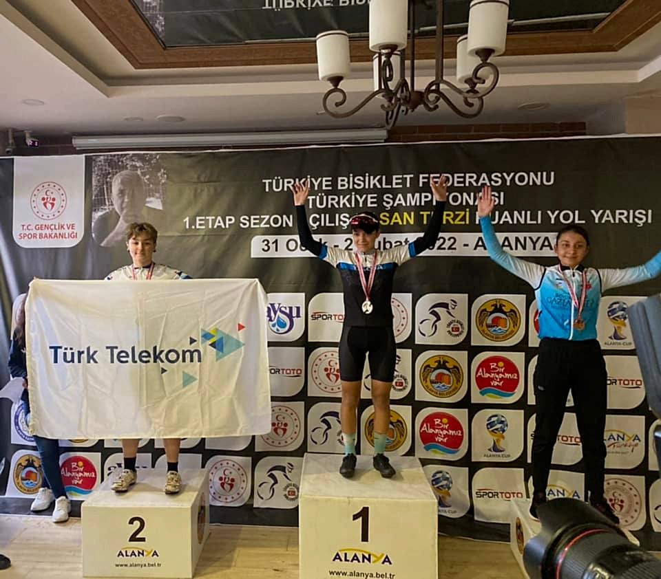 Türkiye Bisiklet Şampiyonası'n da Gümüş Madalya gorseli