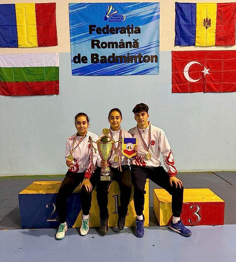 17 Yaş Altı Balkan Badminton Şampiyonası'nda 3 Madalya gorseli